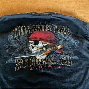 Sturgis SD Dungeon Bar T-Shirt, Vintage 2007, Excellent Condition, Men’s XL